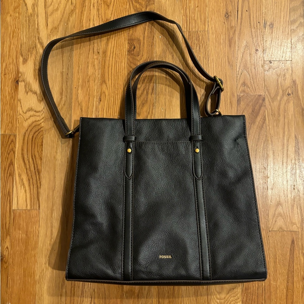 Fossil Kingston Tote Bag in Black